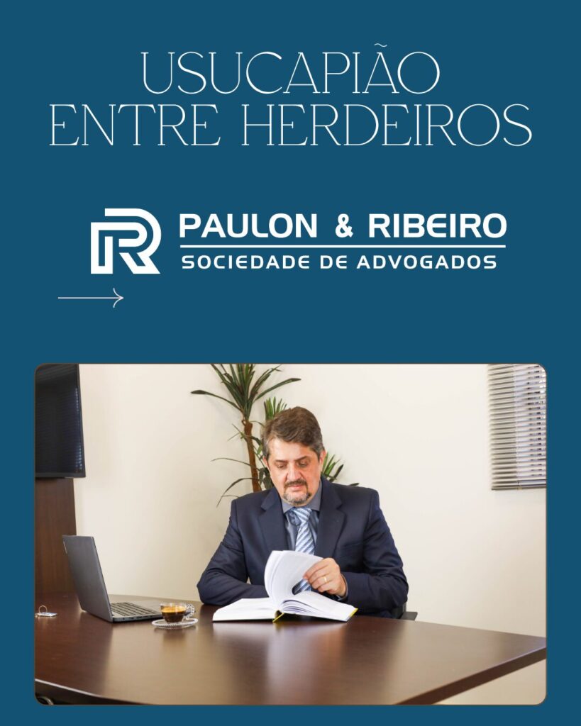 Capa: Usucapião entre Herdeiros - Valter Paulon Junior, OAB/SP 133.670