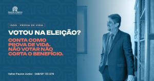 Votou na eleição? Conta como prova de vida do INSS. Não votar não corta o benefício.